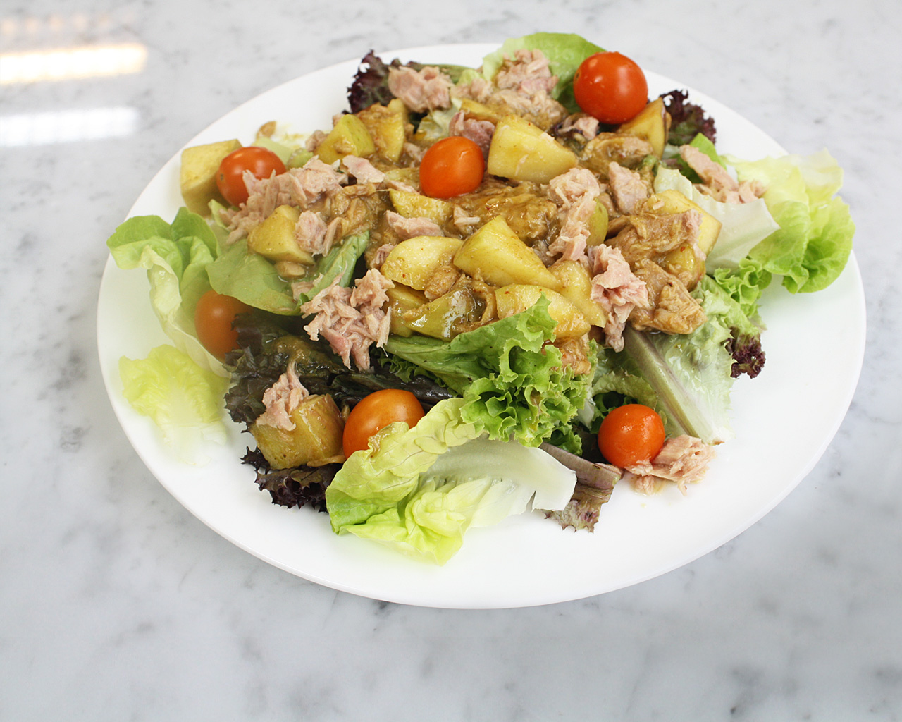 Thai turkey salad