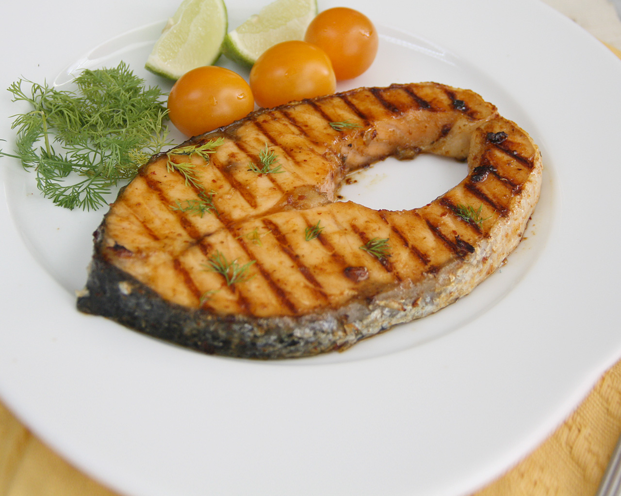Simply Grilled Salmon