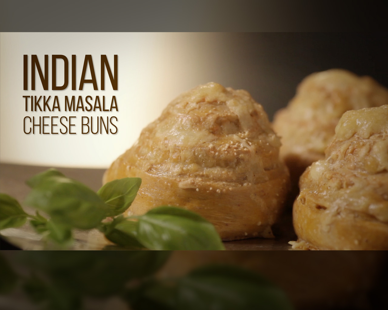 Indian Tikka Masala Cheese Buns