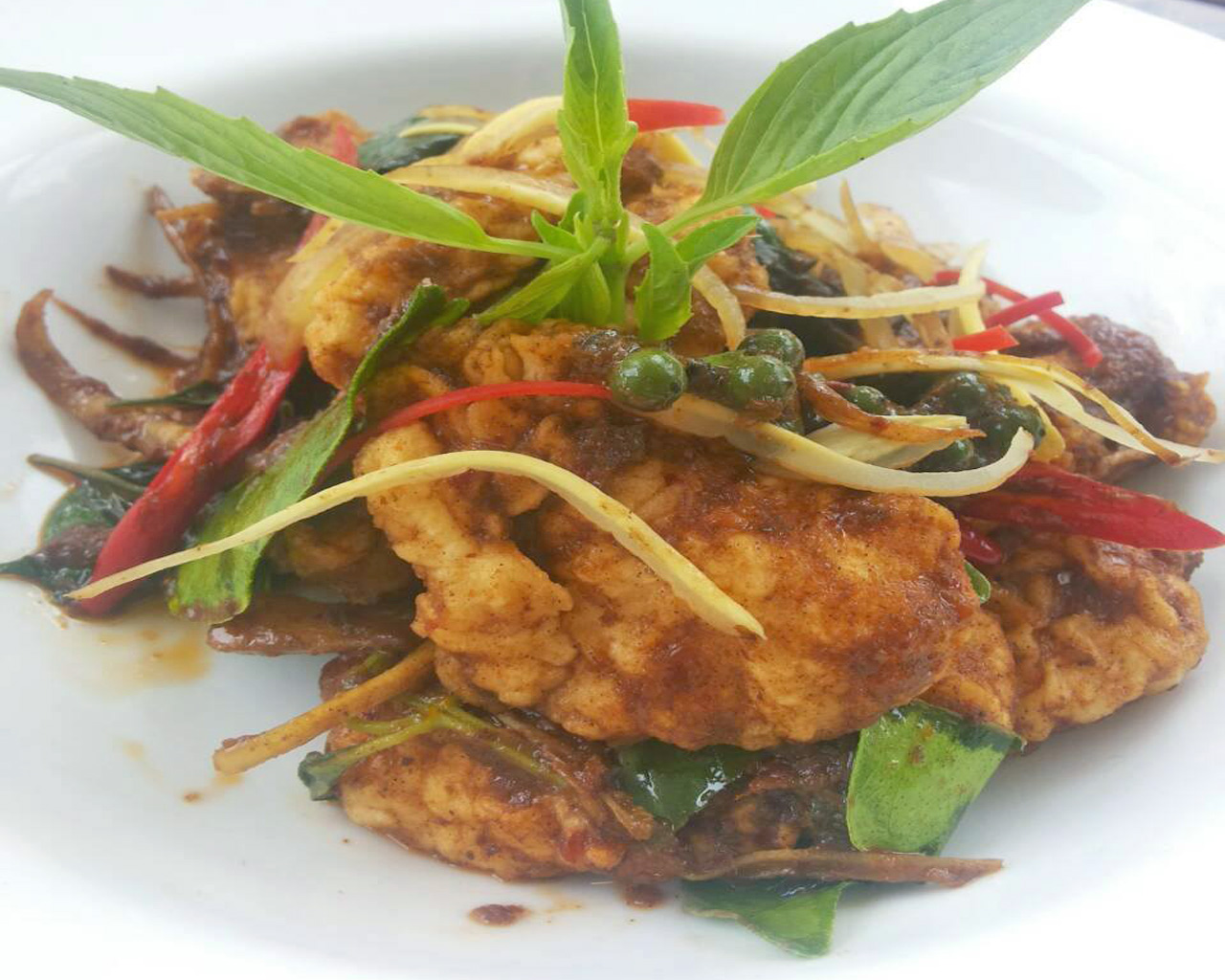 WorldPlatter brought to you by WORLDFOODSSea Bass with Thai Basil